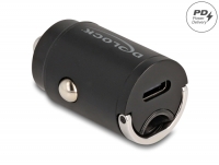 Delock Mini Car Charger USB Type-C™ PD 3.0 with 30 W