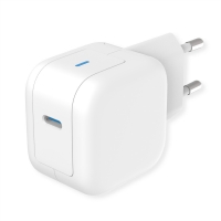 ROLINE USB Wall Charger, 1-Port, Type C, GaN, 20W