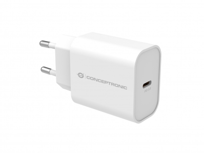 CONCEPTRONIC Ladegerät 1Port 25W,USB-C PD weiß