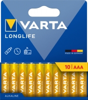 Varta Batterie LONGLIFE AAA NEU 10St.