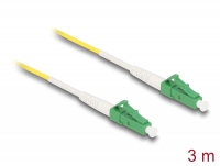 Delock Cable Optical Fibre LC-APC to LC-APC Simplex Singlemode OS2 3 m