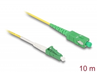 Delock Cable Optical Fibre LC-APC to SC-APC Simplex Singlemode OS2 10 m