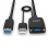 LINDY USB 3.2 Gen 2 Typ A Hybridkabel 35m