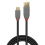 LINDY USB 3.2 Typ A an C Kabel, 5A PD, Anthra Line 3m