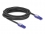 Delock RJ45 Network Cable Cat.6 UTP with 180° angled plugs black 5 m