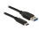 Delock Cable SuperSpeed USB 10 Gbps (USB 3.1 Gen 2) Type-A male > USB Type-C™ male 1 m black