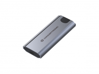 CONCEPTRONIC SSD Gehäuse M-Key M.2 ->M/B+M-Key USB3.2 10Gb/s