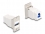 Delock Panel Mount Keystone Module USB 5 Gbps Type-A female to USB Type-B female conical