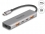 Delock USB 10 Gbps 2 Port USB Type-A + 2 Port USB Type-C™ Hub with USB Type-C™ connector and PD 95 Watt