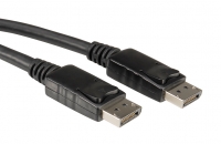 Secomp DisplayPort Cable, DP M - DP M, black, 3 m