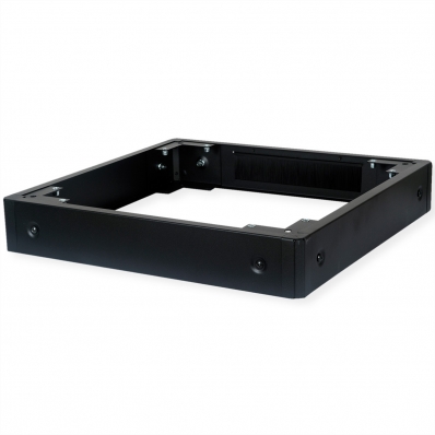 ROLINE Base for network cabinet, 600x600 WxD, black