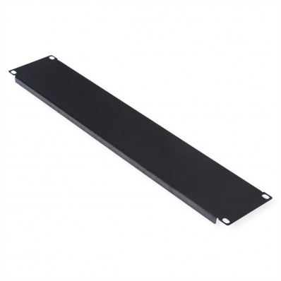 ROLINE 19-inch blanking panel 2U black