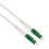 ROLINE Fibre Optic Jumper Cable 9/125µm, OS2, LC/LC, APC, simplex, LSOH, armoured, white, 20 m