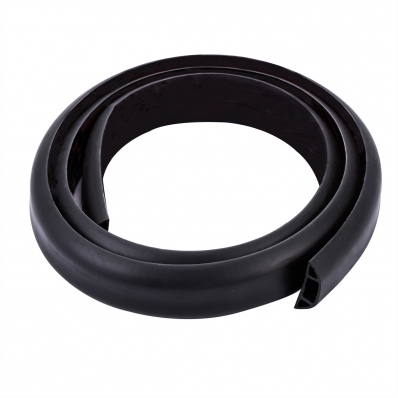 ROLINE Flex Cable Duct, TPE, black, 1.8 m