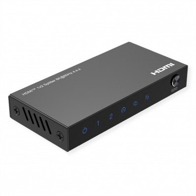 ROLINE HDMI Splitter, 8K60Hz, 1x2