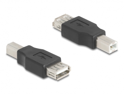 Delock USB 2.0 Adapter USB Type-B male to USB Type-A female