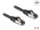 Delock RJ45 Network Cable Cat.8.1 S/FTP 3 m up to 40 Gbps black