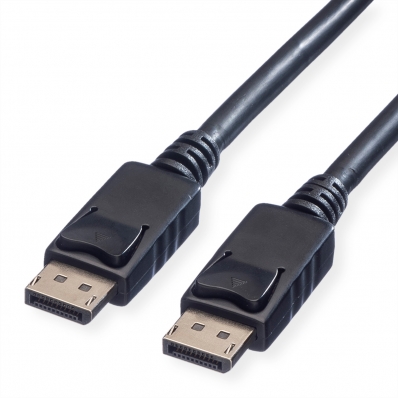 VALUE DisplayPort Cable, DP-DP, LSOH, M/M, black, 5 m