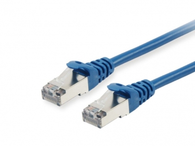 Equip Patchkabel Cat6A S/FTP 2xRJ45 25.00m blau