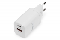 Digitus USB Charger 1x USB-A / 1x USB-C, 30W