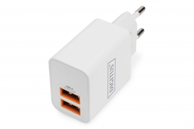 Digitus USB Charger 2x USB-A, 15.5W