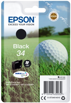 Patrone Epson 34 black T3461