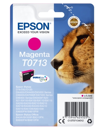 Patrone Epson T0713 magenta T0713