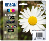 Patrone Epson 18 4er-Pack black + color XL T1816