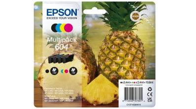 Patrone Epson 604 4er-Pack black + color T10G6