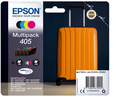 Patrone Epson 405 4er-Pack black + color T05G6