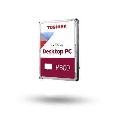 Toshiba 8.9cm (3.5") 2TB SATA3 Desktop P300 Red 5400 128 intern