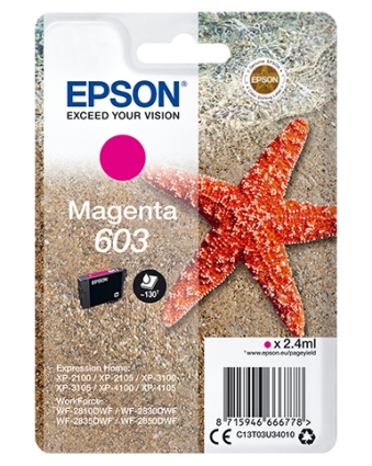 Patrone Epson 603 magenta T03U3