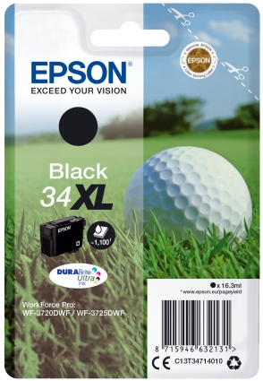 Patrone Epson 34 black XL T3471