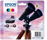 Patrone Epson 502 4er-Pack black + color XL T02W6