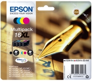 Patrone Epson 16 4er-Pack black + color XL T1636