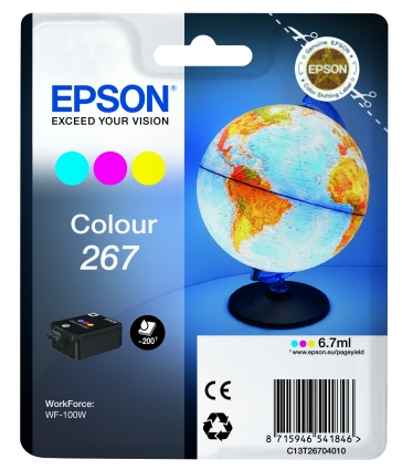 Patrone Epson 267 Tricolor T2670