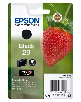 Patrone Epson 29 black T2981