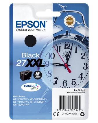 Patrone Epson 27 black XXL T2791