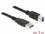 Delock Cable USB 3.0 Type-A male > USB 3.0 Type-B male 3.0 m black