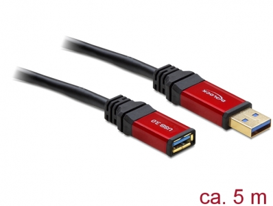 Delock Extension Cable USB 3.0 Type-A male > USB 3.0 Type-A female 5 m Premium