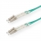 VALUE Fibre Optic Jumper Cable, 50/125µm, LC/LC, OM3, turquoise, 10.0 m