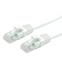 VALUE UTP Cable Cat.6, halogen-free, white, 2.0 m