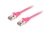 Equip Patchkabel Cat6A S/FTP 2xRJ45 30.00m pink LSZH Polybeutel