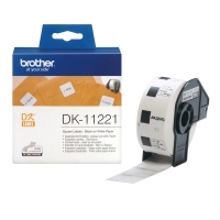 Einzeletiketten Brother weiß DK-11221 23x23 (1000St/Rolle)