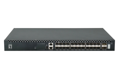 Level One LevelOne Switch 26x GE XQS-3126 2x40/100GbE 19" 185W 24xPoE