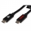 ROLINE Cable USB4 Gen3x2, with Emark, C–C, M/M, 240W, black, 2 m