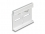 Delock Aluminium Mounting Clip for DIN Rail 60.0 x 47.8 mm silver