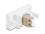 Delock Easy 45 Module LC Duplex female to LC Duplex female white / beige