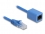 Delock RJ45 Coiled Cable plug to jack Cat.6 UTP 0.45 m to 0.75 m blue