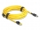 Delock Cable RJ45 plug Cat.6 to Mini I/O 8 pin D-shape type 2 plug 5 m yellow